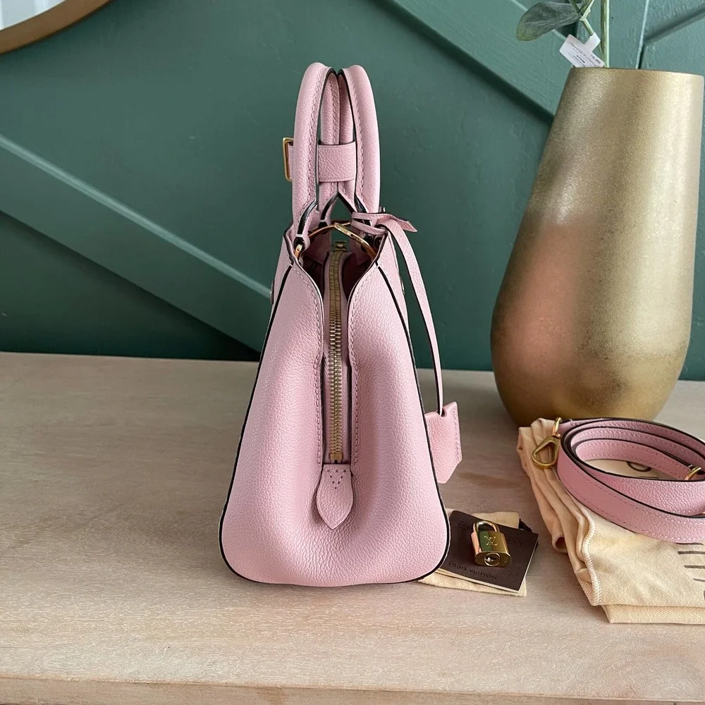 ❌SOLD❌Mint Louis Vuitton Montaigne BB Empreinte Leather Rose Poudre Bag SP1195 - Picture 6 of 15
